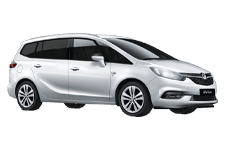 Van Hire Dungannon - Vauxhall Zafira 5 + 2 - Minibus hire Dungannon